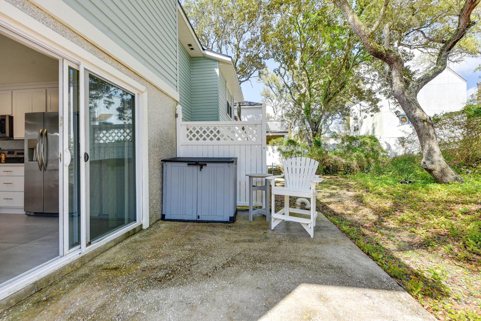 Fernandina Beach Townhome, Steps To Public Beach Exteriör bild